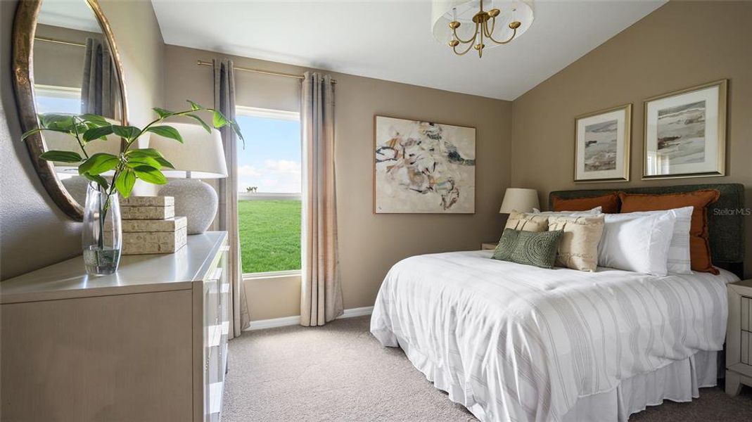 Furnished interior view inside a new home in Scenic Terrace, Haines City (Image 22).