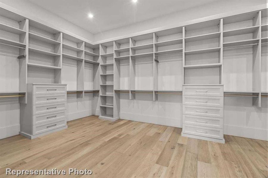 Primary Closet (Representative Photo) Primary Closet (Representative Photo)