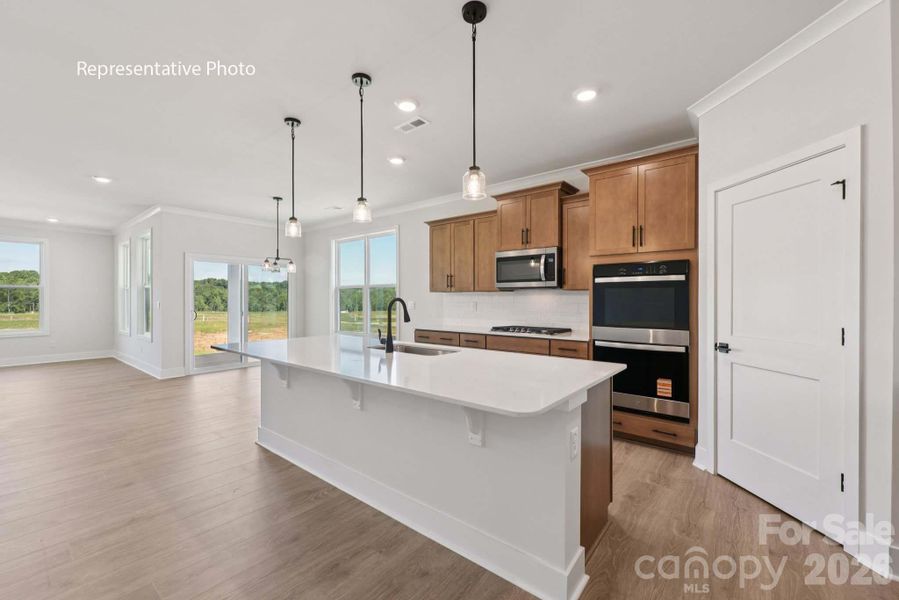 Furnished interior view inside a new home in Westport, York (Image 4).