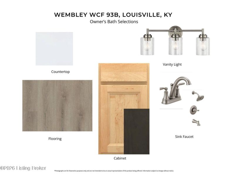 Sample of building materials used in homes in Windcrest Farms, Louisville (Image 3).