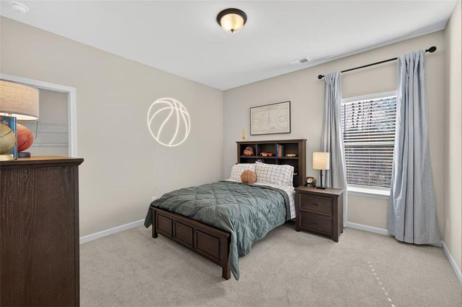Furnished interior view inside a new home in Sagebrook, Powder Springs (Image 19).