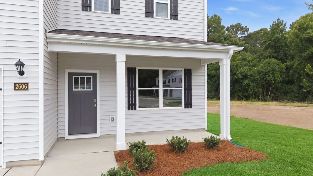 Exterior details and patio area of a home in Villa Grande, Winterville (Image 3). Exterior details and patio area of a home in Villa Grande, Winterville (Image 3).
