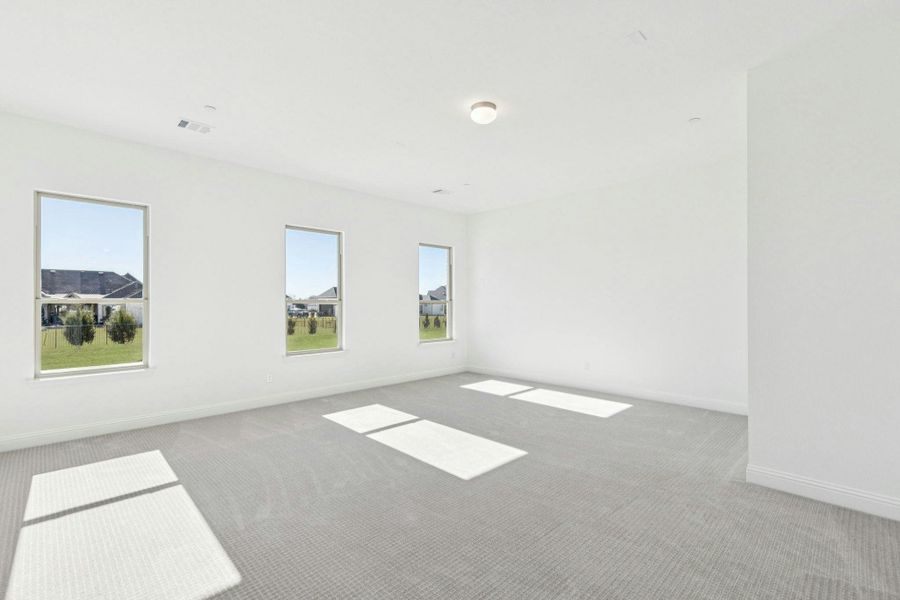 Representative unfurnished interior of a home built from the Franklin by Kindred Homes in Las Brisas at Stoney Creek, Sunnyvale (Image 29).