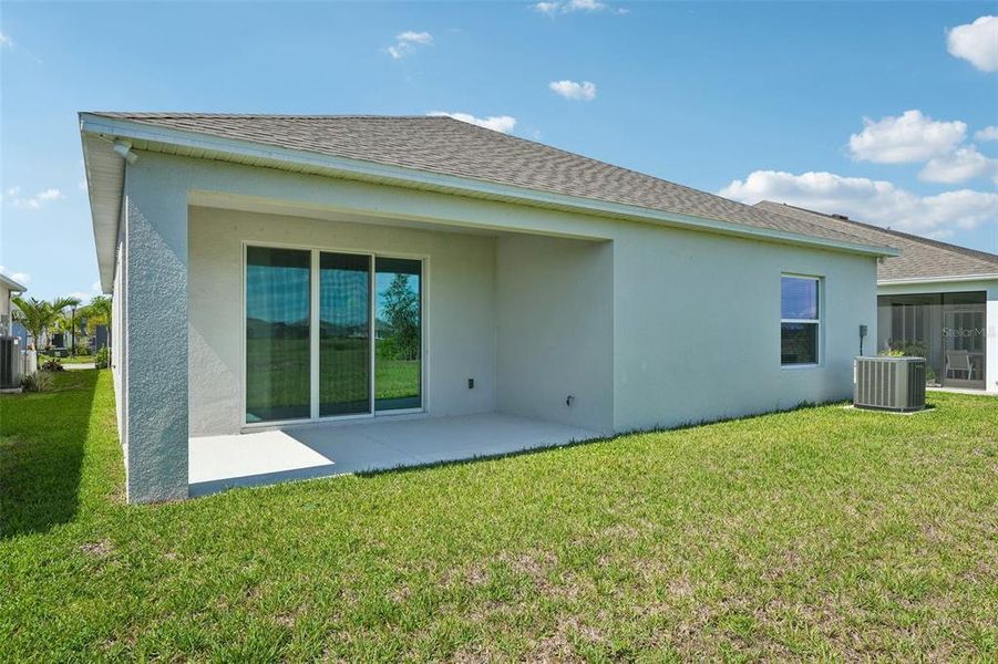 Exterior details and patio area of a home in Heritage Station, Punta Gorda (Image 3). Exterior details and patio area of a home in Heritage Station, Punta Gorda (Image 3).