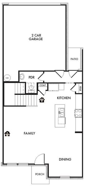 2D floor plan layout of this home in Timber Ridge, Corinth, TX (Image 3). 2D floor plan layout of this home in Timber Ridge, Corinth, TX (Image 3).