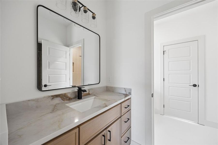 Furnished interior view inside a new home in , Sherman (Image 14).
