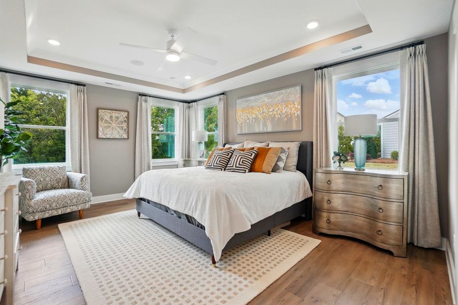 Furnished interior view inside a new home in Heritage - 55+ Community, Indian Trail (Image 25).