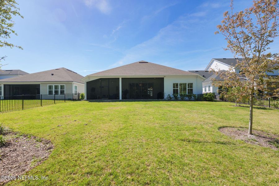 Exterior details and patio area of a home in Nocatee, Ponte Vedra (Image 35).