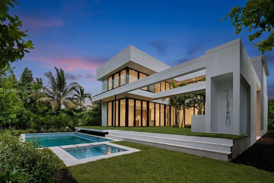 Exterior details and patio area of a home in , Miami Beach (Image 24).