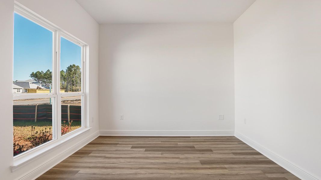 Spacious, unfurnished interior of a new home in Caballeros Estates At Hombre, Panama City Beach (Image 19). Spacious, unfurnished interior of a new home in Caballeros Estates At Hombre, Panama City Beach (Image 19).
