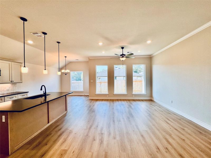 Spacious, unfurnished interior of a new home in Lexington Heights, Willis (Image 28). Spacious, unfurnished interior of a new home in Lexington Heights, Willis (Image 28).