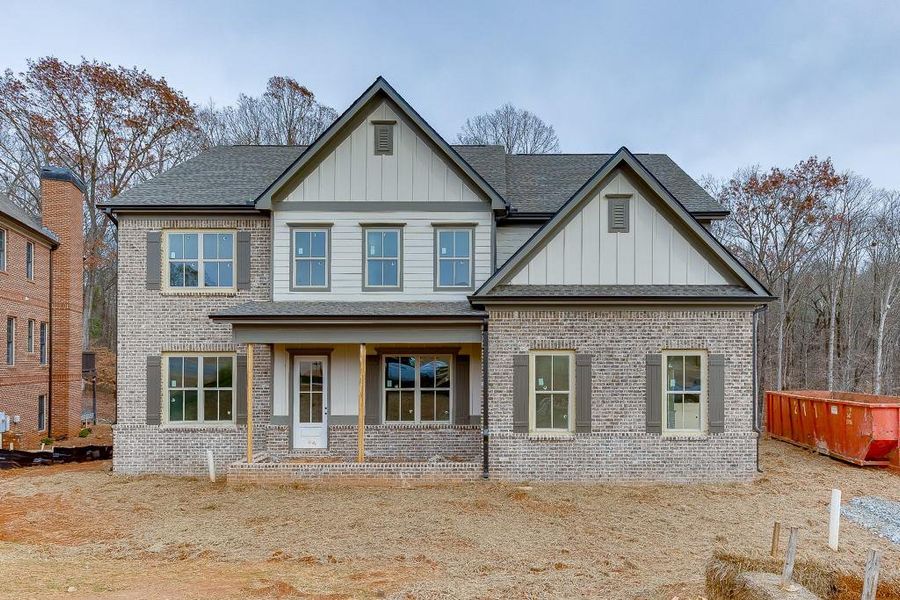 In-progress construction of a new home in , Jefferson, GA (Image 2).