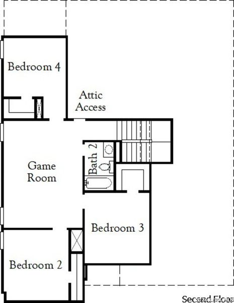 2D floor plan layout of this home in Summerlin, San Antonio, TX (Image 2). 2D floor plan layout of this home in Summerlin, San Antonio, TX (Image 2).
