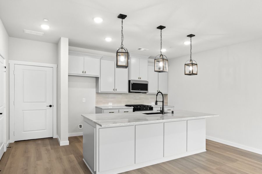 Furnished interior view inside a new home in Ten Mile Creek, Celina (Image 9).