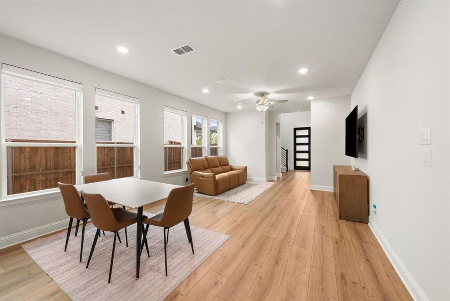 Furnished interior view inside a new home in , Frisco (Image 14).