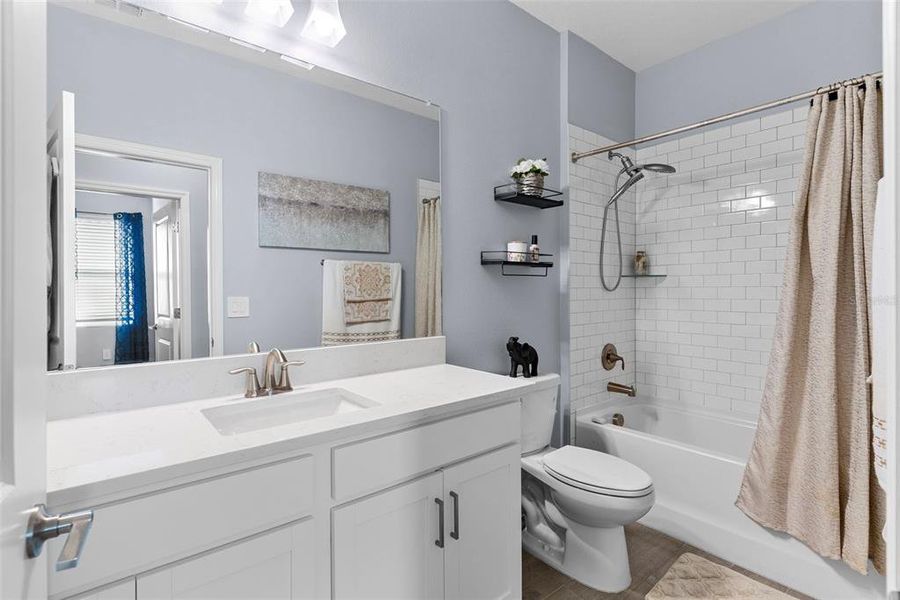 Furnished interior view inside a new home in Southshore Bay Active Adult, Wimauma (Image 18). Furnished interior view inside a new home in Southshore Bay Active Adult, Wimauma (Image 18).