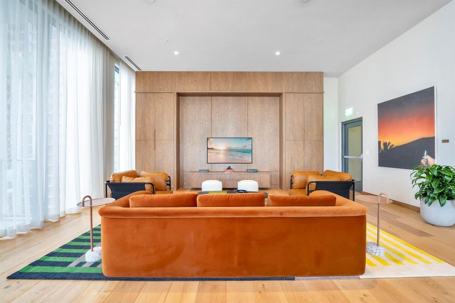 Furnished interior view inside a new home in , Miami (Image 14). Furnished interior view inside a new home in , Miami (Image 14).