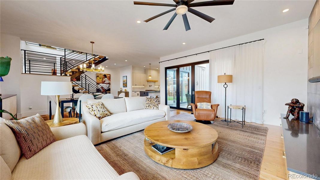 Furnished interior view inside a new home in , Denver (Image 8). Furnished interior view inside a new home in , Denver (Image 8).