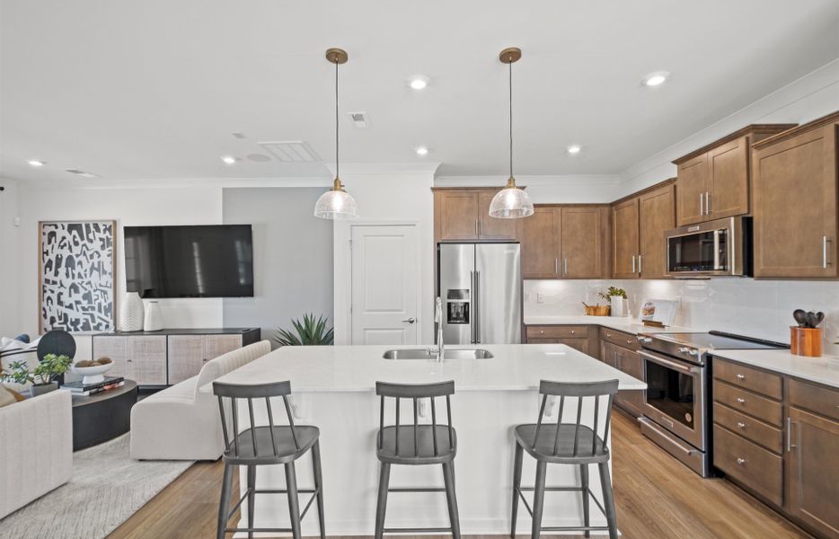 Open Kitchen with Island