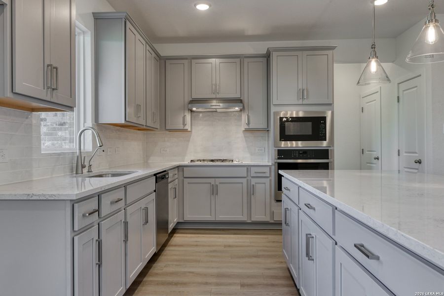 Furnished interior view inside a new home in Arcadia Ridge, San Antonio (Image 8).