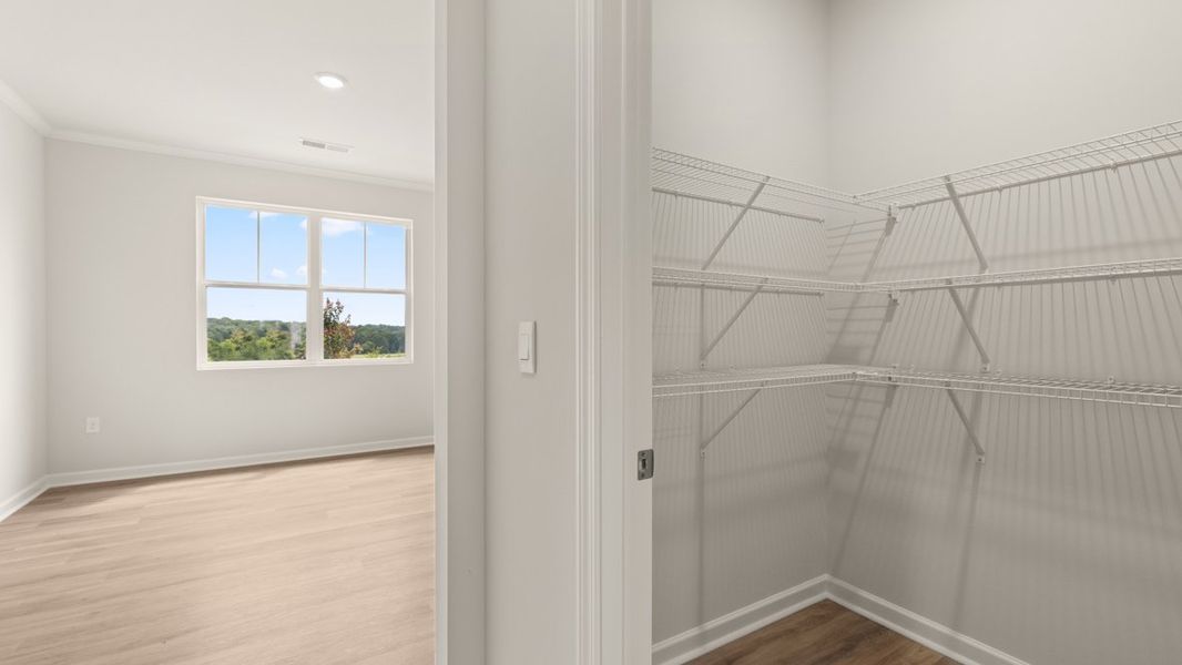 Representative unfurnished interior of a home built from the Halton by D.R. Horton in Liberty Crossing, Braselton (Image 16).