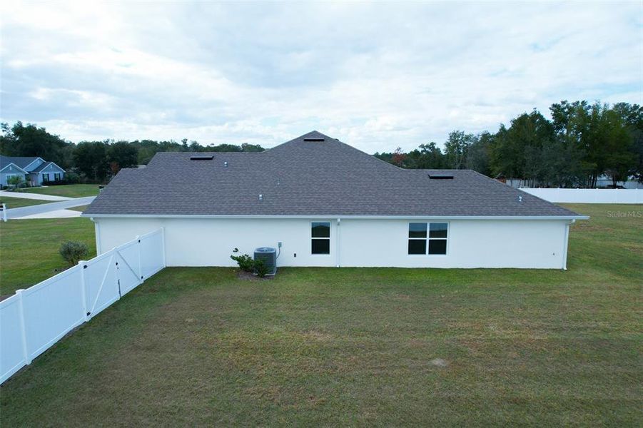 Exterior details and patio area of a home in Dorchester, Ocala (Image 37).