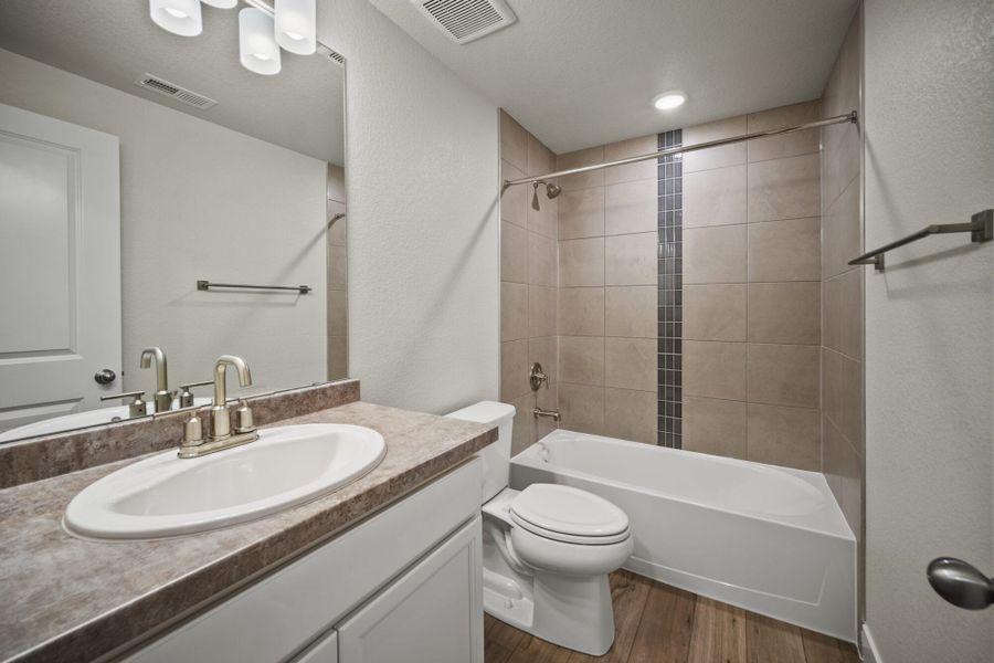 Representative furnished interior of a home built from the Sage by View Homes in The Glen, Colorado Springs (Image 28). Representative furnished interior of a home built from the Sage by View Homes in The Glen, Colorado Springs (Image 28).