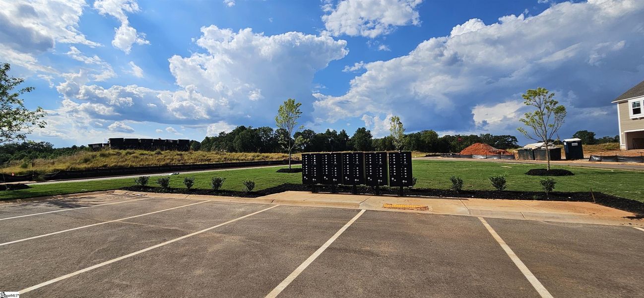 Front exterior of a new home in Sedona, Greenville, SC, highlighting curb appeal (Image 17).