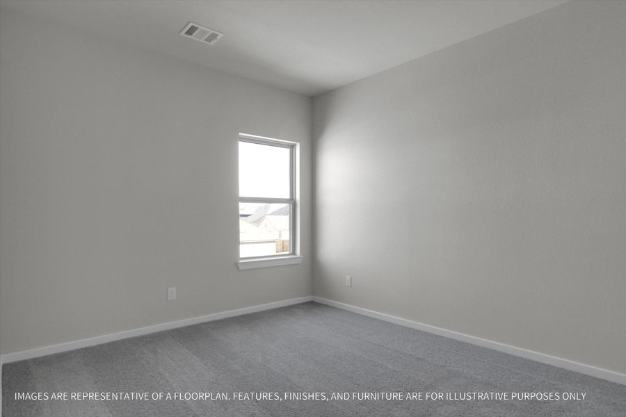Spacious, unfurnished interior of a new home in Sunterra 50s, Katy (Image 30).