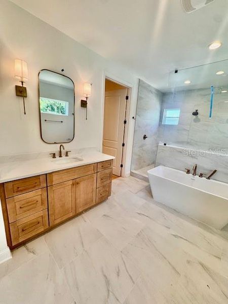 Furnished interior view inside a new home in , Tampa (Image 7).