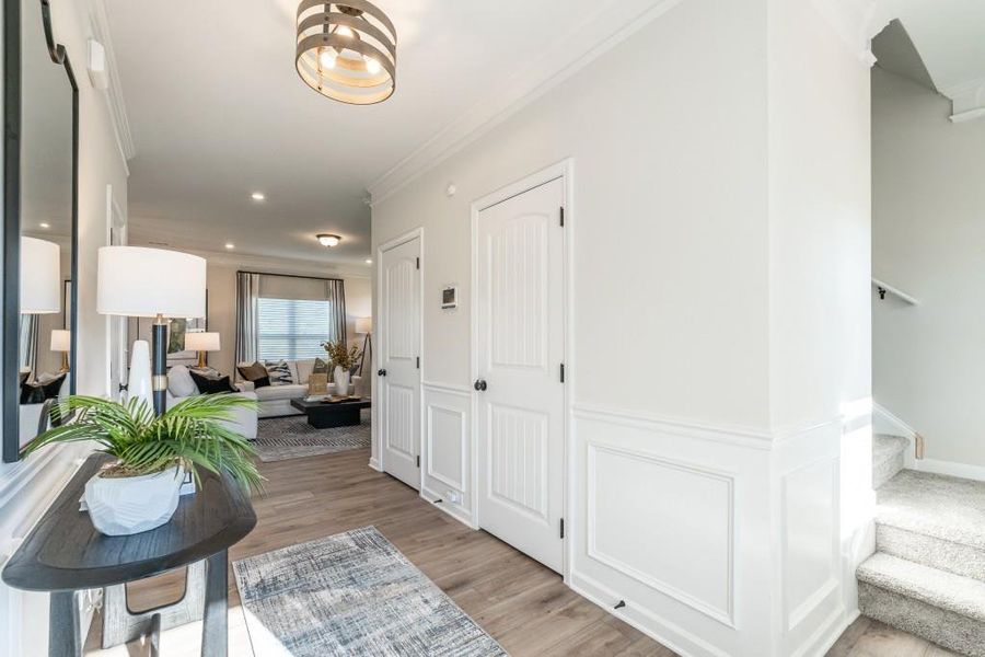 Furnished interior view inside a new home in Duncan Farm, Cartersville (Image 25).