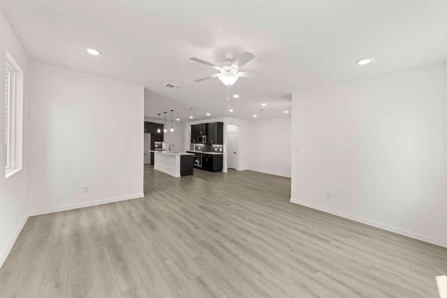 Open Kitchen-Living-Dining Room Representative Photo