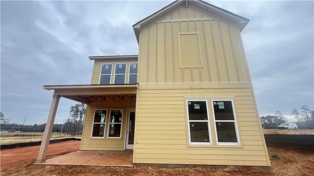 In-progress construction of a new home in Legacy Downs, Canton, GA (Image 31).