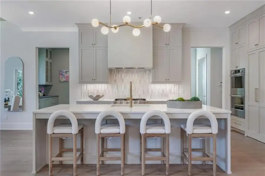 Furnished interior view inside a new home in , Atlanta (Image 12).