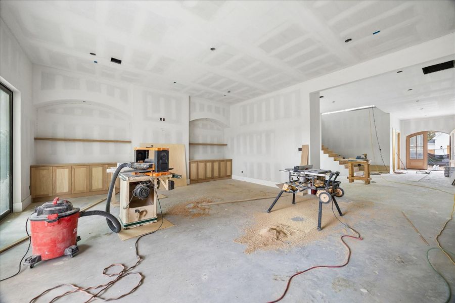 In-progress construction of a new home in , Houston, TX (Image 13).