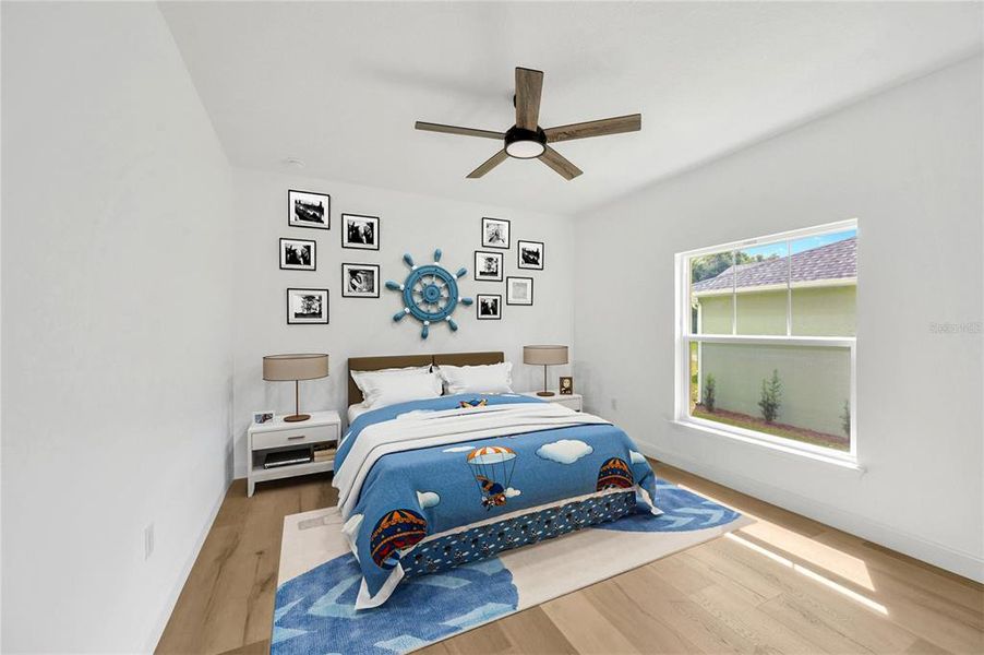 Furnished interior view inside a new home in , Dade City (Image 32).