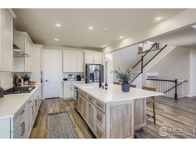 Furnished interior view inside a new home in , Timnath (Image 8).