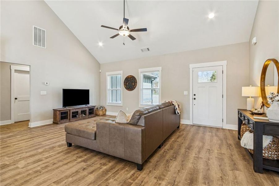 Furnished interior view inside a new home in , Maysville (Image 13).
