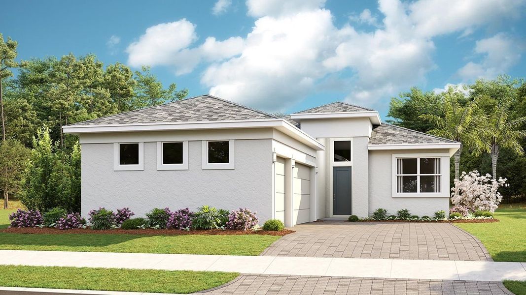 Transitional with 3-Car Garage Transitional with 3-Car Garage