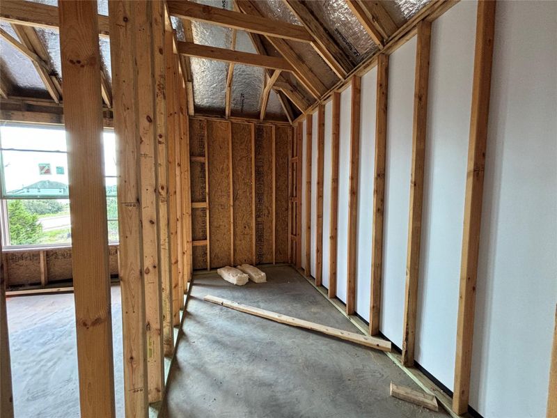 In-progress construction of a new home in Provence 70s, Austin, TX (Image 11). In-progress construction of a new home in Provence 70s, Austin, TX (Image 11).