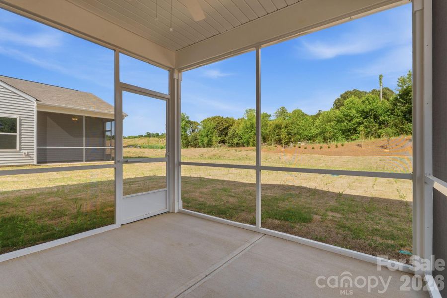 Exterior details and patio area of a home in Piper Creek, Newton (Image 3).