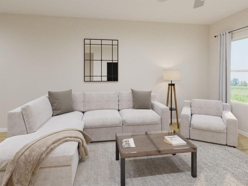 Photo is not of the actual home, but is an inspirational photo of builder’s model home and may depict options, furnishings, and/or decorator features that are not included Photo is not of the actual home, but is an inspirational photo of builder’s model home and may depict options, furnishings, and/or decorator features that are not included