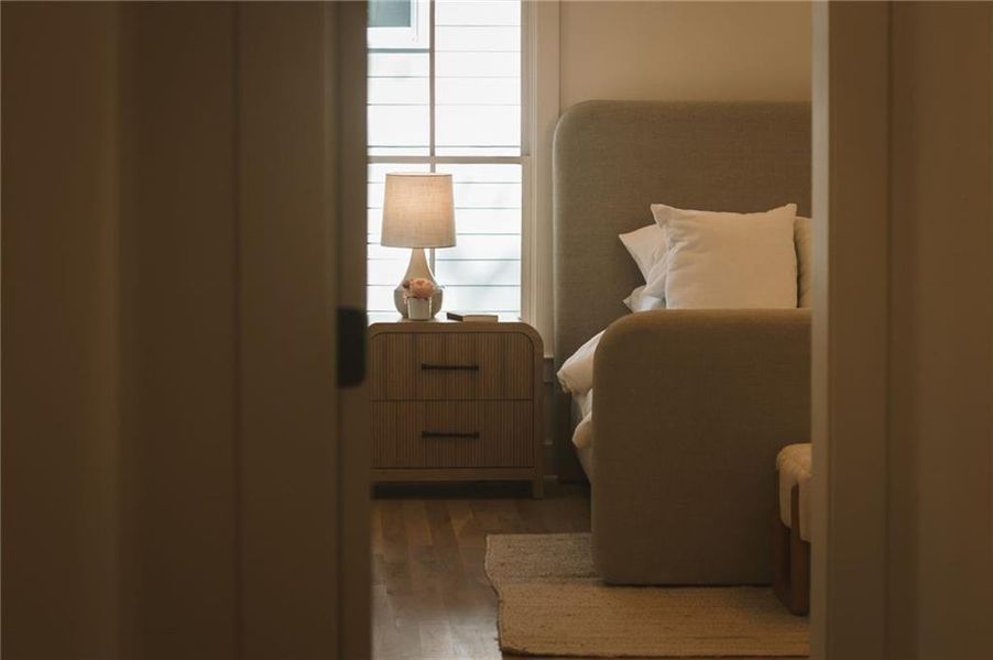 Furnished interior view inside a new home in , Atlanta (Image 30).