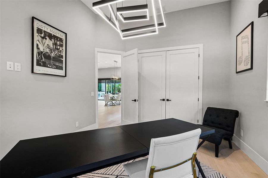 Furnished interior view inside a new home in , Sarasota (Image 22).