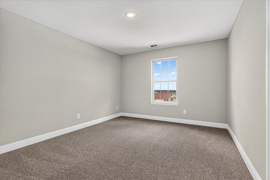 Spacious, unfurnished interior of a new home in The Ranches at Valley View, Springtown (Image 46).