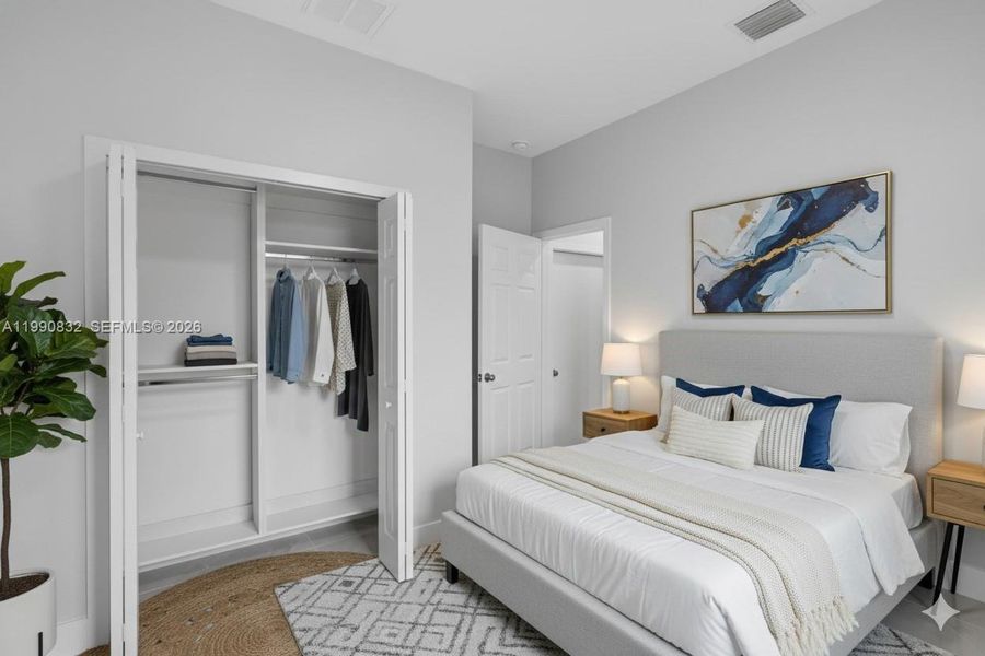 Furnished interior view inside a new home in , Lehigh Acres (Image 39).