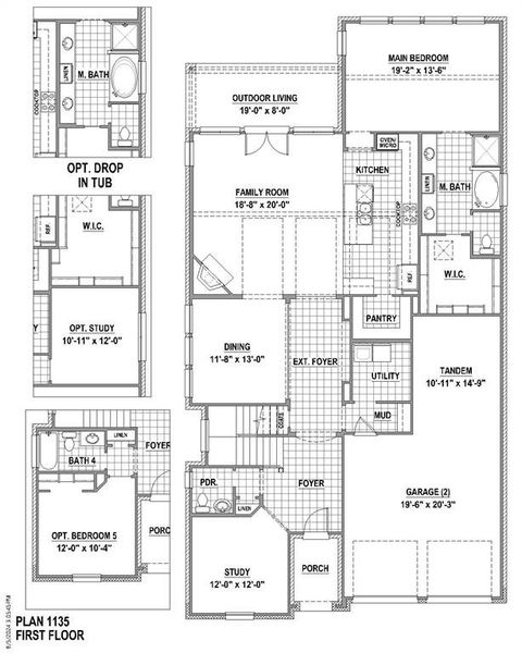 1st Level Floor Plan