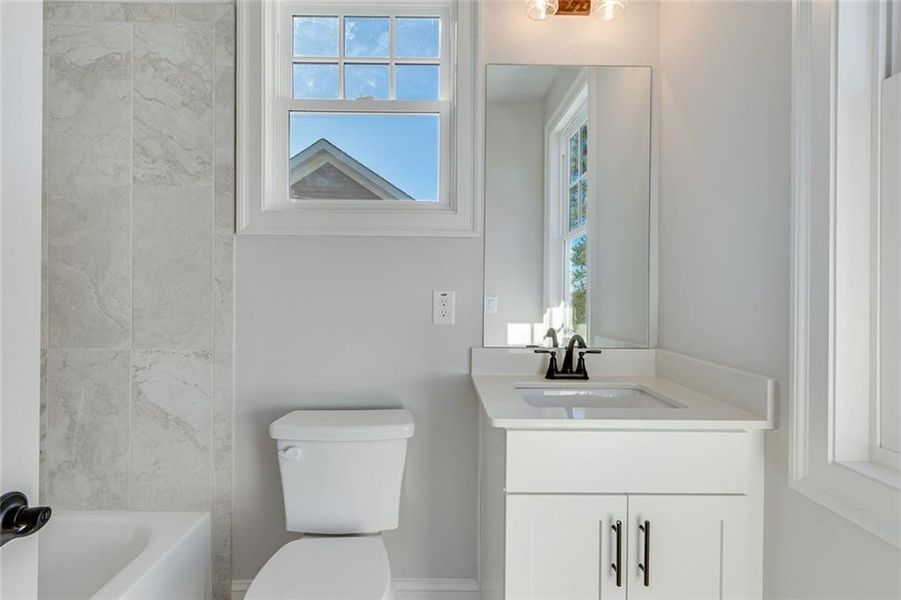 Furnished interior view inside a new home in , Dacula (Image 7).
