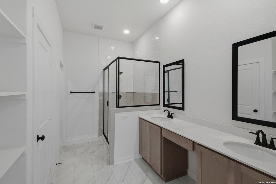 Furnished interior view inside a new home in The Crossvine, Schertz (Image 10).