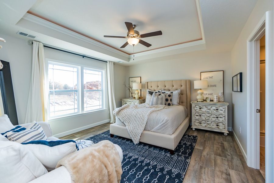 Representative furnished interior of a home built from the Clifton by Enchanted Homes in Arcadia Village, Spartanburg (Image 16).